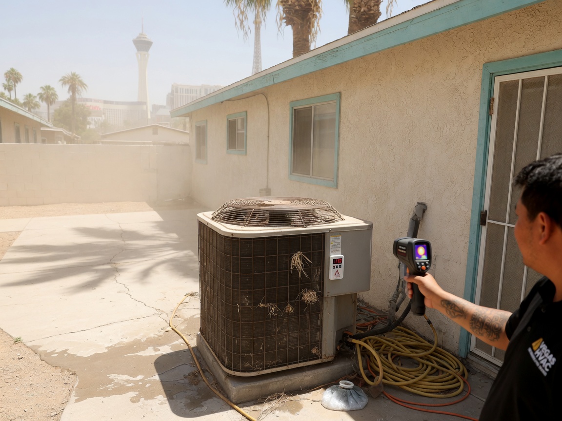 Common AC Issues During Las Vegas Summer Heat Spikes